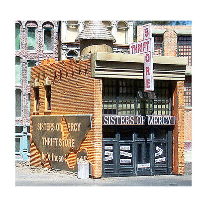 Downtown Deco 2014 N Scale Sisters of Mercy Thrift Store -- Kit