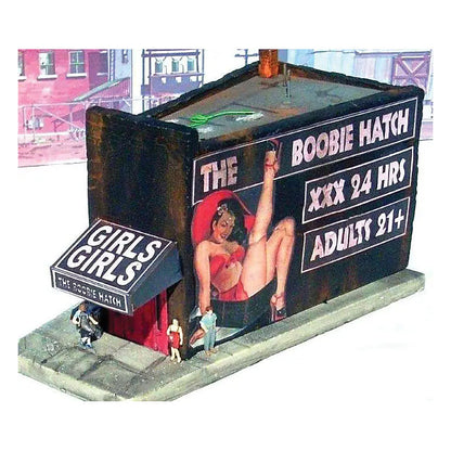 Downtown Deco 2019 N Scale Cast-Hydrocal Kit -- The Boobie Hatch