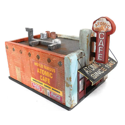 Downtown Deco 2023 N Scale The Atomic Cafe -- Cast-Hydrocal Kit