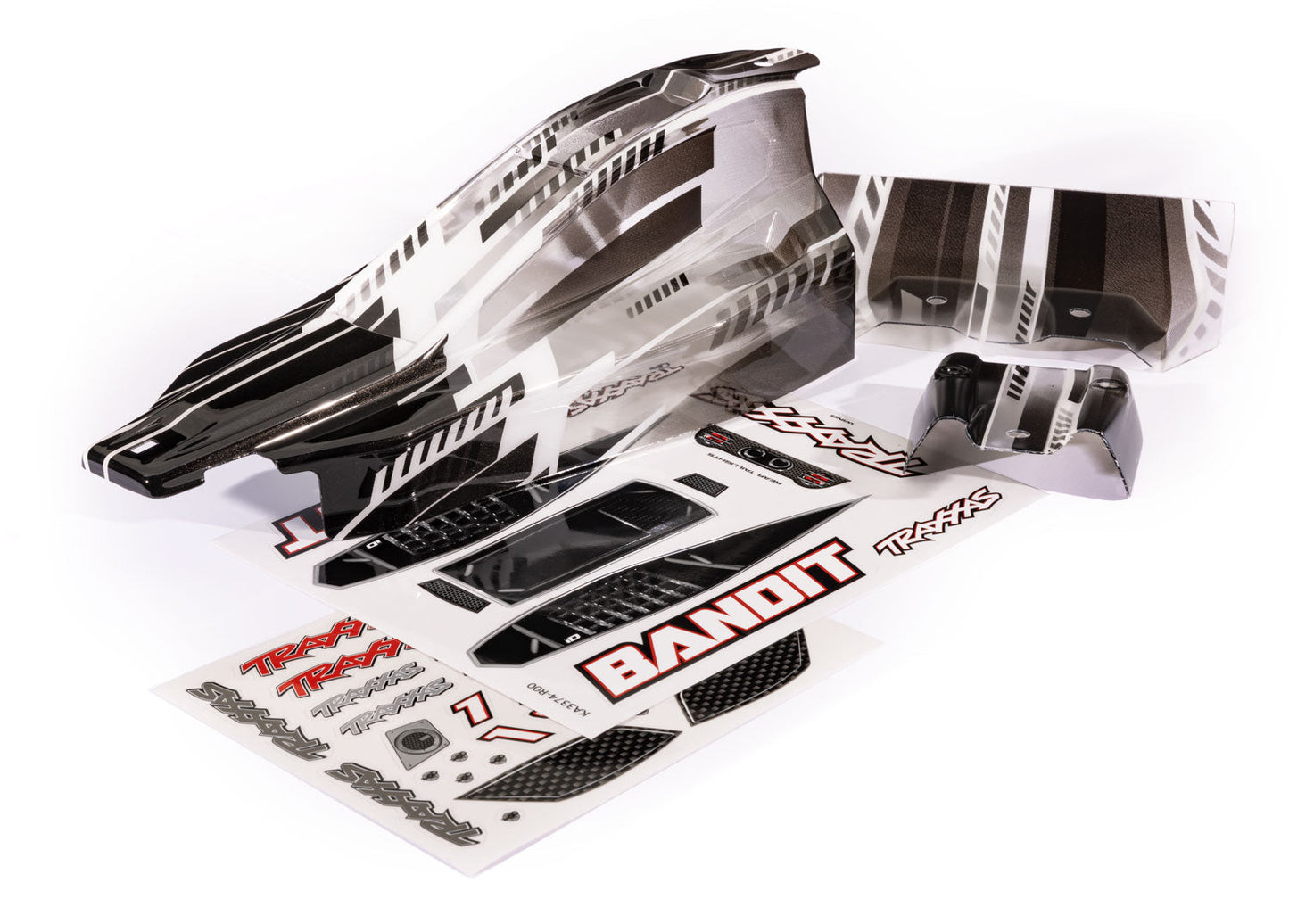 Traxxas 2450L Bandit ProGraphix Body w/ Wing
