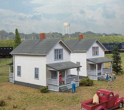 Walthers Cornerstone 3790 HO Company House 2-Pack Kit