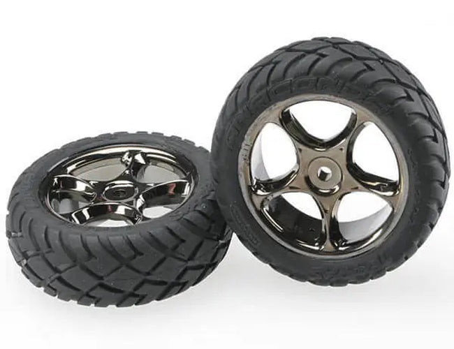 Traxxas TRA2479A Bandit Front Tracer Wheels and Anaconda Tires