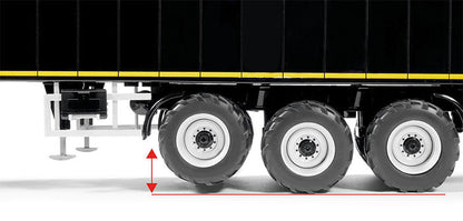 Wiking 077659 1/32 Krampe Conveyor Belt Trailer SB II 30/1070, Black