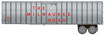 Walthers SceneMaster 2604 HO Flexi-Van 40' Trailer Milwaukee #2