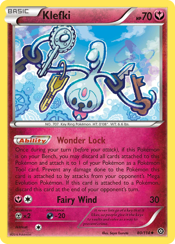 Klefki (80/114) [XY: Steam Siege]