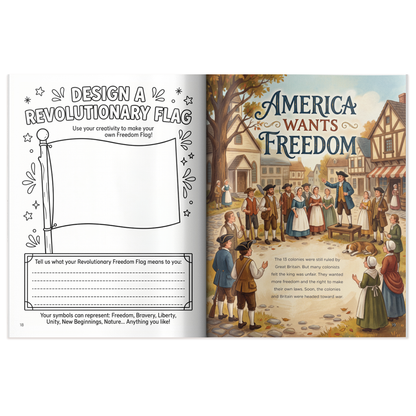 America's 250th Anniversary for Kids (Softcover Book)