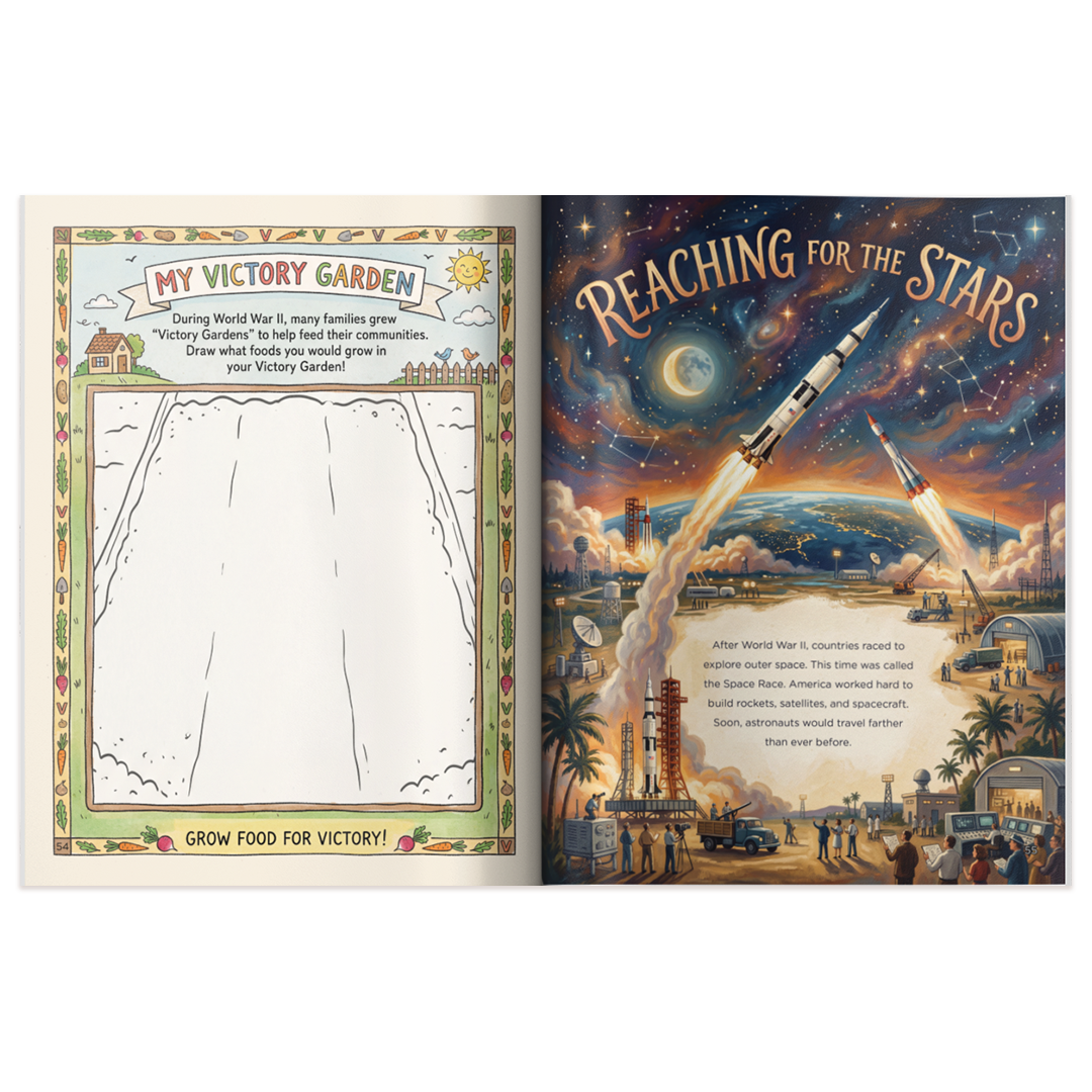 America's 250th Anniversary for Kids (Softcover Book)