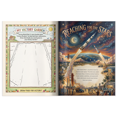 America's 250th Anniversary for Kids (Softcover Book)