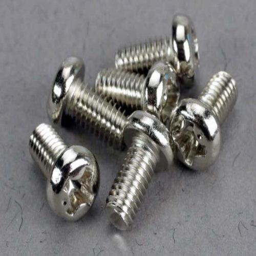 Traxxas 2558 Screws 3x6mm Roundhead Machined (6) Stampede