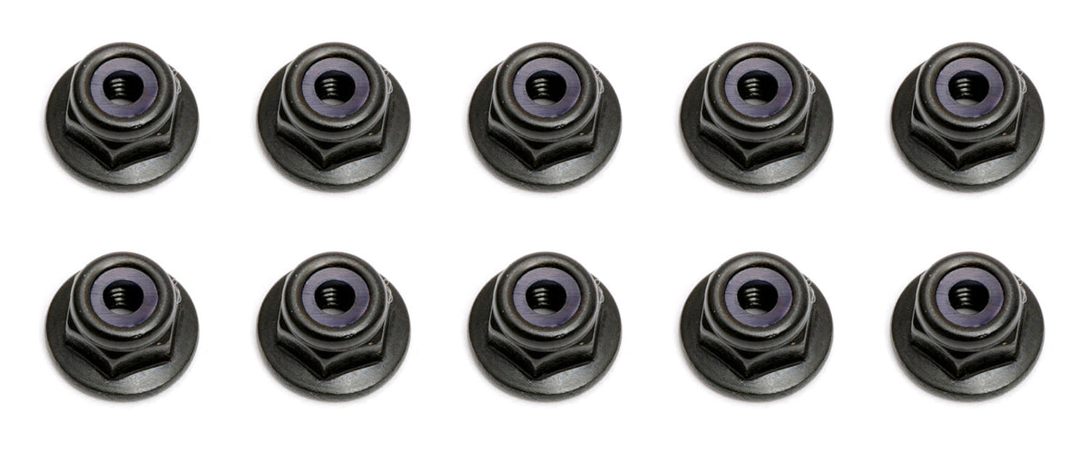 Team Associated ASC25612 M3 Flanged Locknuts