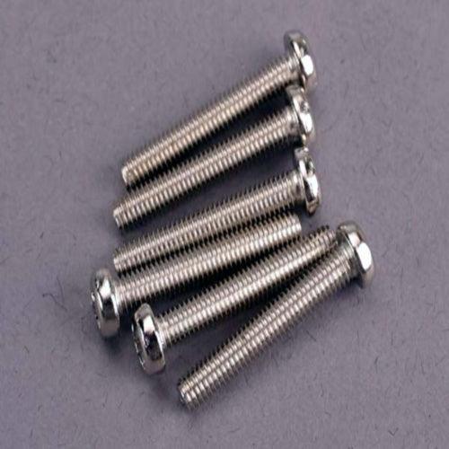 Traxxas 2566 Round Head Machine Screws 3x20mm (6) Nitro Slash