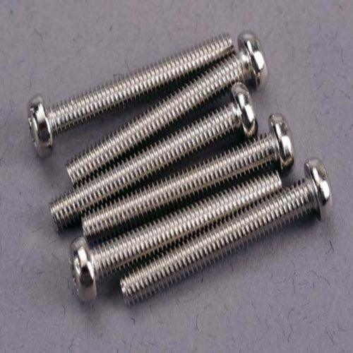 Traxxas 2567 Screws 3x23mm Roundhead Machined (6)