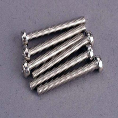 Traxxas 2569 3x25mm Button Head Machine Screw (6) Nitro Slash