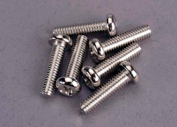 Traxxas 2573 Round Head Screw 4x15mm (6) Stampede