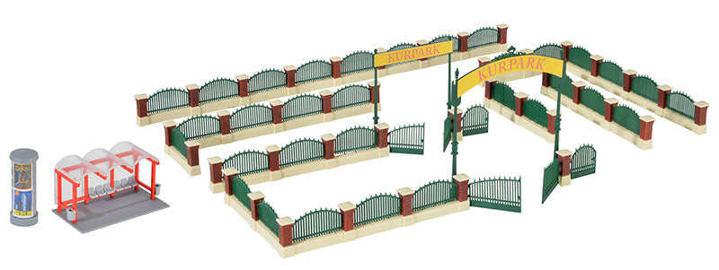 Kibri 38601 1/87 Park Fence Plastic Model Kit