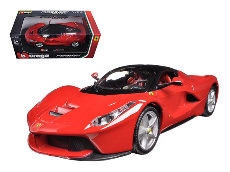 Ferrari LaFerrari F70 Red with Black Top 1/24 Diecast Model Car by Bburago  free shipping USA