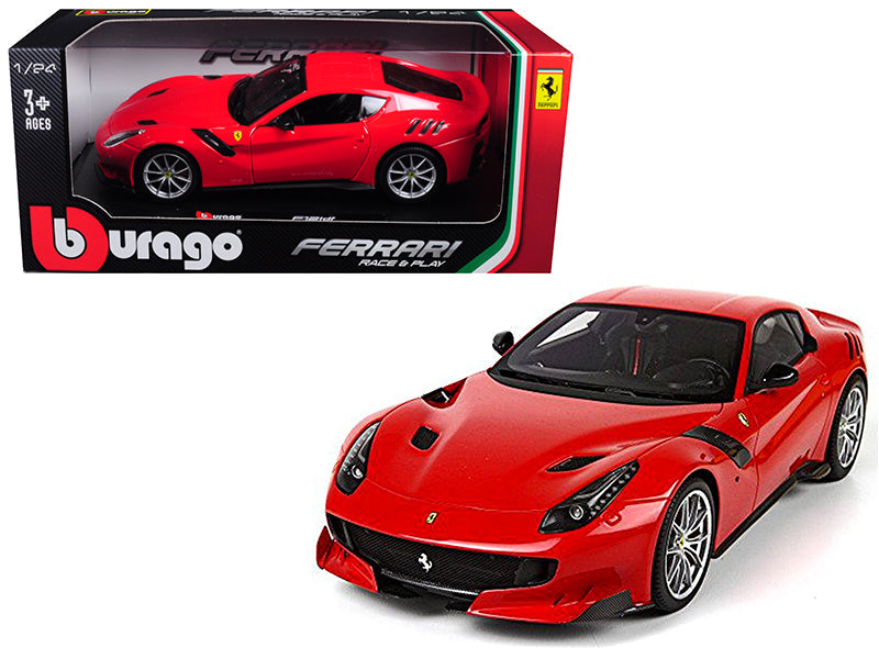 Ferrari F12 TDF Red 1/24 Diecast Model Car by Bburago  free shipping USA