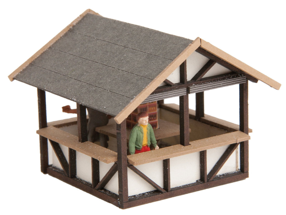 Noch 14393 HO Scale Christmas Market Mulled Wine Stall Kit
