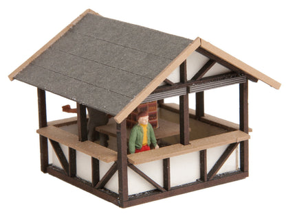 Noch 14393 HO Scale Christmas Market Mulled Wine Stall Kit