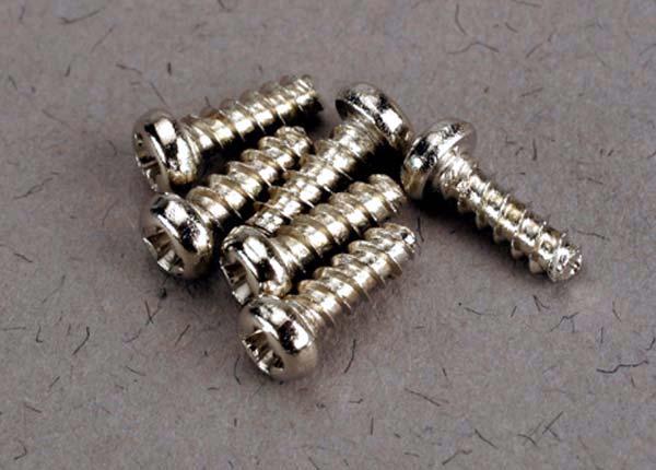 Traxxas 2674 Round Head Self-Tapping Screw 2x6mm Revo (6)