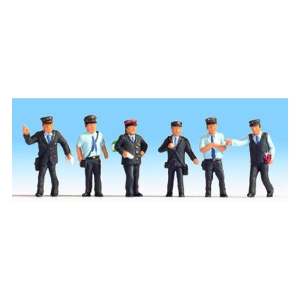 Noch 15272 HO Scale Italian Railway Officials -- pkg(6)