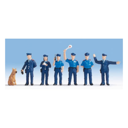 Noch 15075 HO Scale Swiss Police Officers & Dog