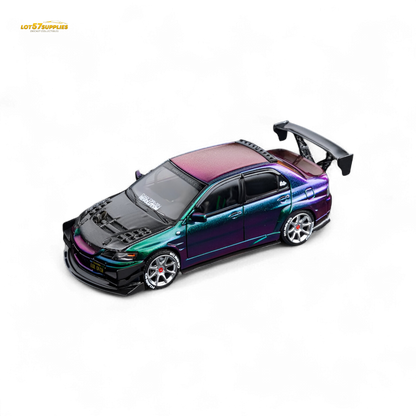 Findclassically Mitsubishi Lancer Evolution IX Chameleon With Carbon Bonnet 1:64