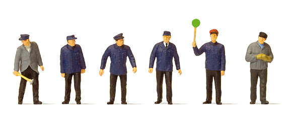 Preiser 79224 N Scale DB Railway Personnel Figures, Era III