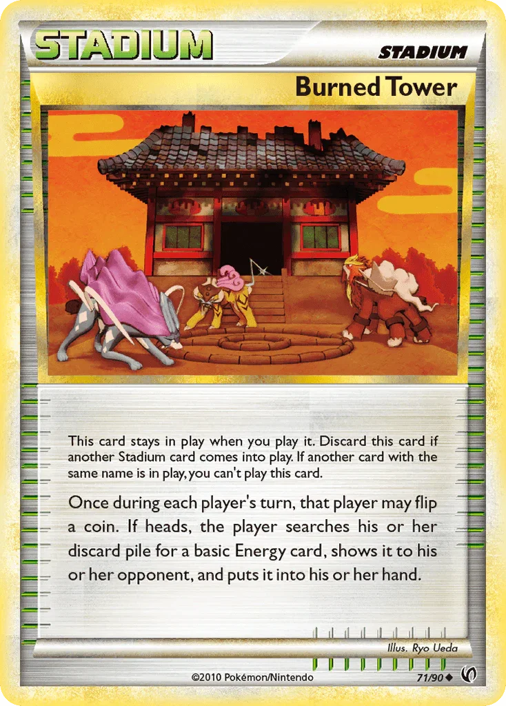 Burned Tower (71/90) [HeartGold & SoulSilver: Undaunted]