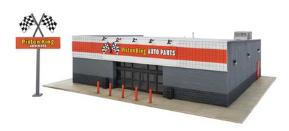 Walthers Cornerstone 4114 HO Auto Parts Store Kit