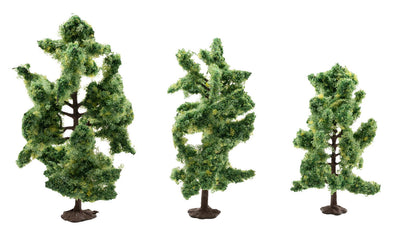 Noch 24600 HO/TT Scale Deciduous Trees, 10-14 cm, 8-Pack
