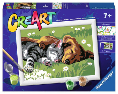 CreArt Kids: Sleeping Cat & Dog