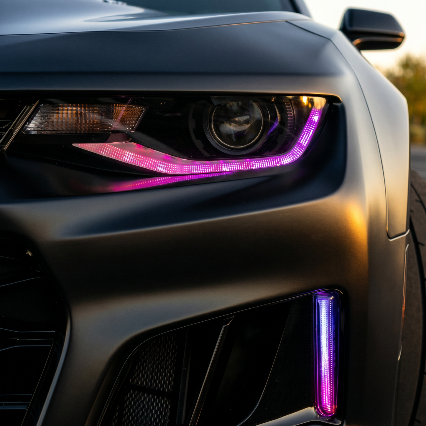 Chevrolet Camaro Flow Series Multicolor DRL Boards (2016-2018)
