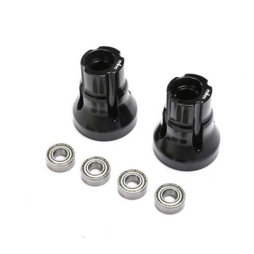 Team Losi Racing TLR144003 Rear Axle Mount Set 3 Deg AL BLK: LMT TTLMT