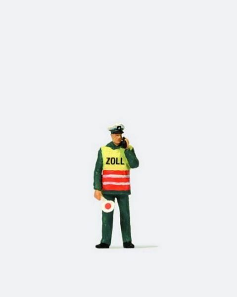 Preiser 28100 HO Scale Individual Figure Customs Officer Wearing