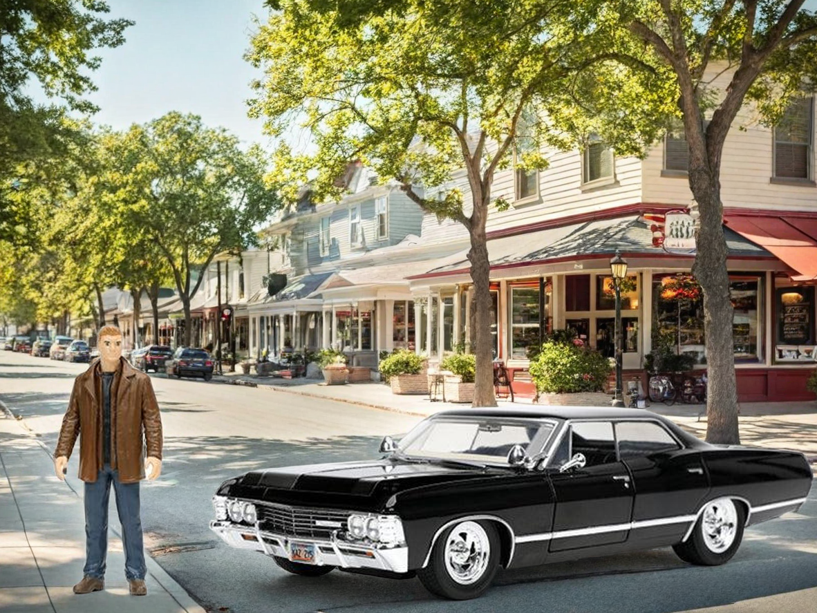 Supernatural Impala™: Dean's Legendary Ride – Collectible Model & Figurine  free shipping USA