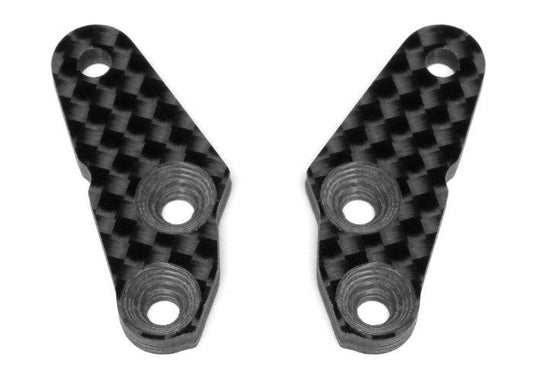 Team Associated 81064 FT Steering Block Arm Set (2) +2 Degree RC8B3