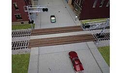 Walthers Track 948-83116 HO Wood Grade Crossing Kit pkg(2)