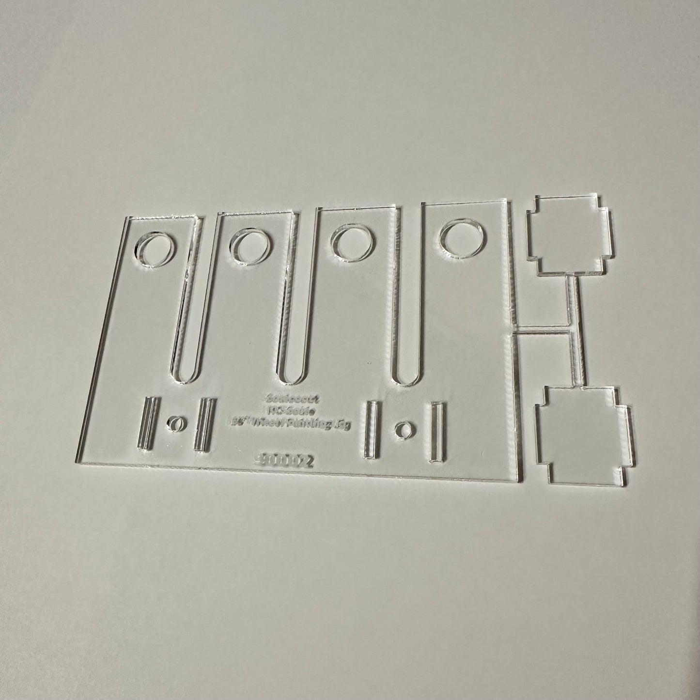 Scalecoat HO Scale 36" Wheel Painting Jig Kit - 90002