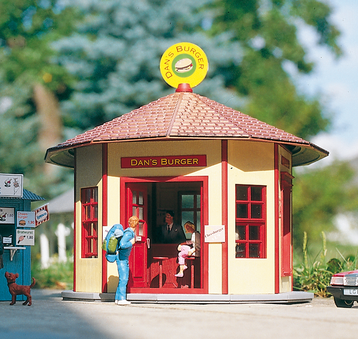 Piko 62227 G Scale Dans Burger Building Kit