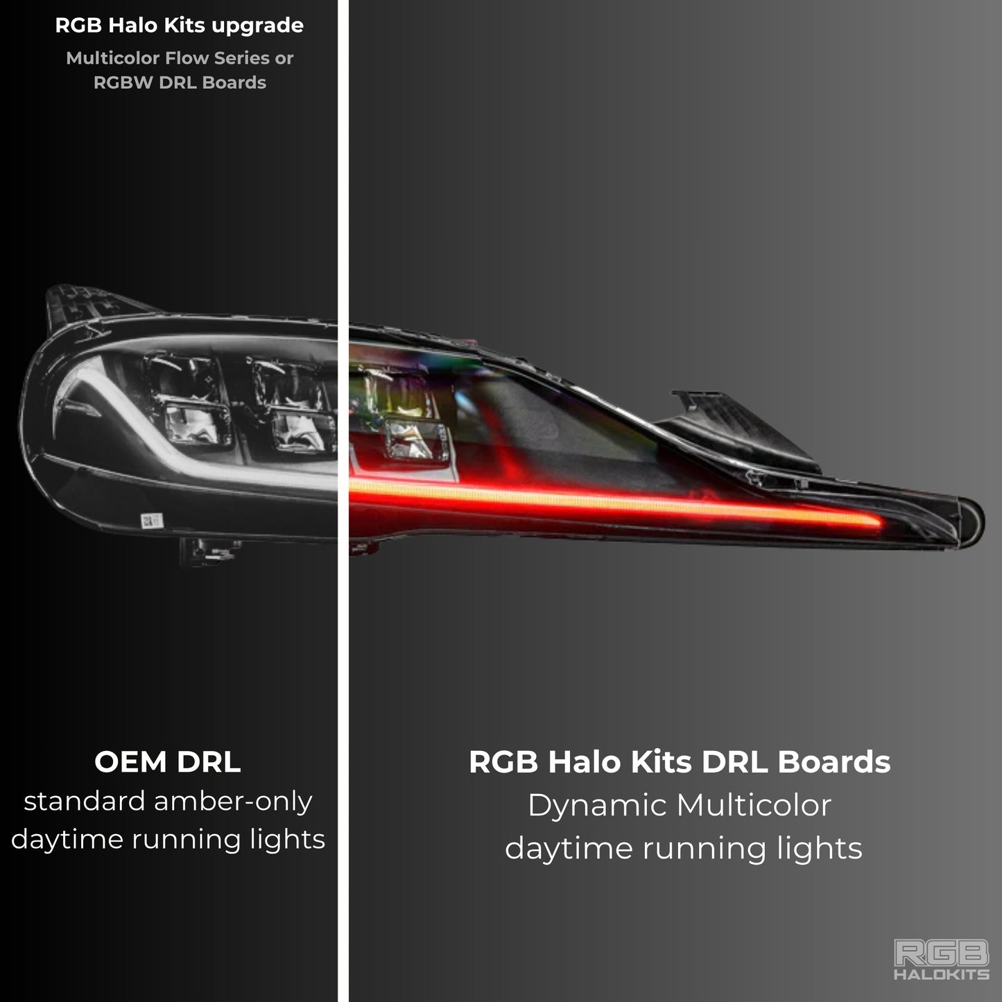 Toyota Supra RGBW DRL boards (2020-2024)