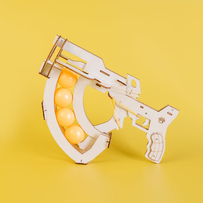 DIY Wooden Ball Launcher Kit – Build Your Own Mechanical Launcher