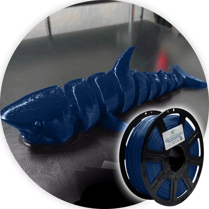 American Blue: Recycled PET-G