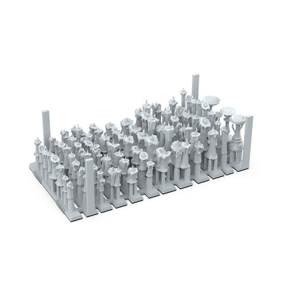 AK Interactive Basing Bits: Candles (73 Pieces)