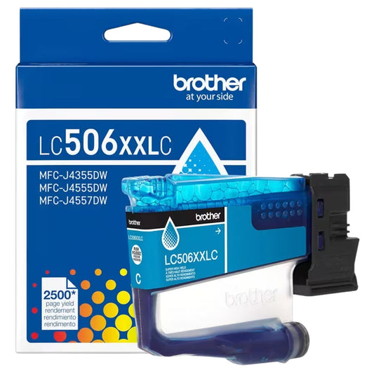 New, Pre-Owned - Brother LC506XXL Extra High Yield Cyan Ink Cartridge