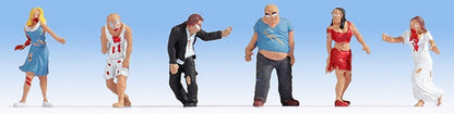 Noch 15800 HO Scale Zombies pkg(6)