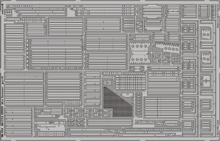 Eduard 36096 1/35 Armor- M1134 ATGM Blast Panels for AFV