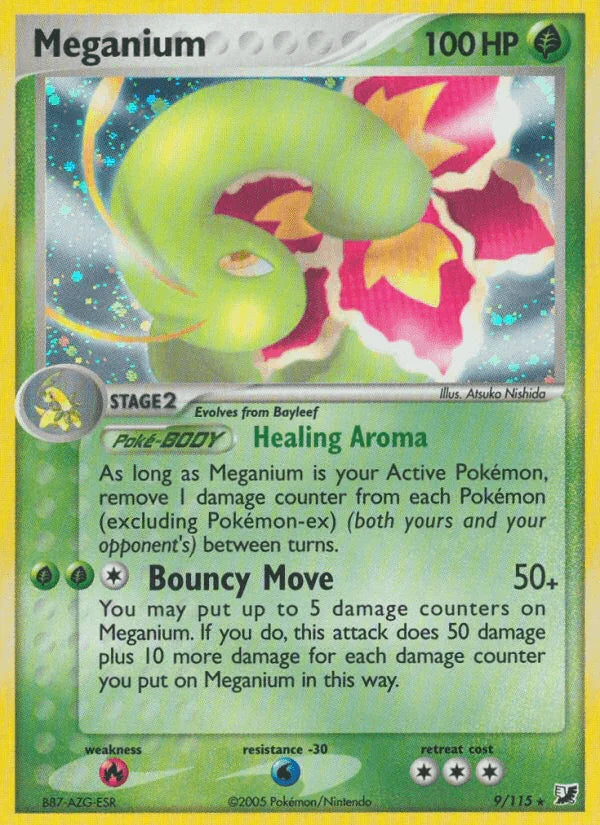 Meganium (9/115) [EX: Unseen Forces]
