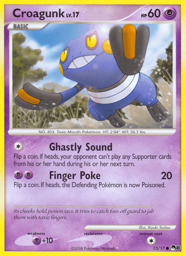 Croagunk (13/17) [POP Series 8]