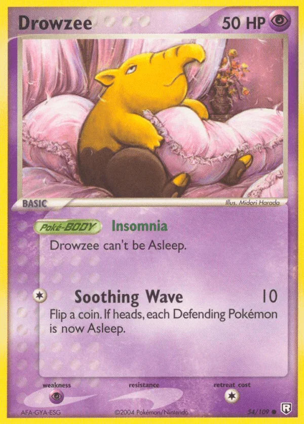 Drowzee (54/109) [EX: Team Rocket Returns]